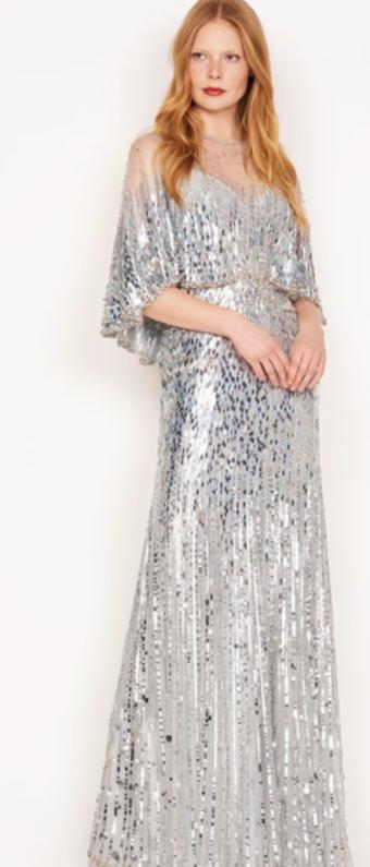 Jenny Packham Style #Lilliana Gown #0 default Arctic Grey/Silver thumbnail