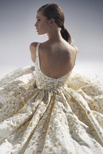 Peter Langner Style #Catarina #1 Silk White/Gold thumbnail