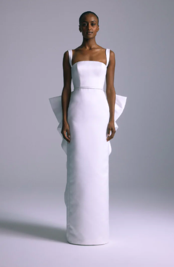 Amsale Style #Anderson Gown #0 default Ivory Silk White thumbnail