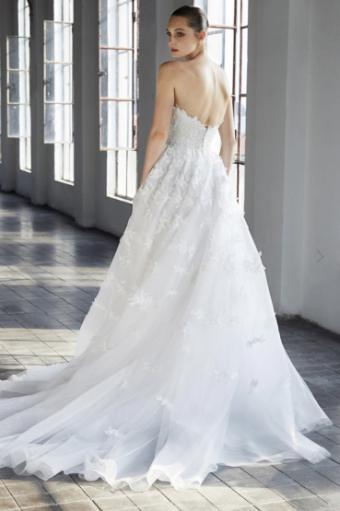 Peter Langner Style #Amandine Gown #1 default Silk/White thumbnail
