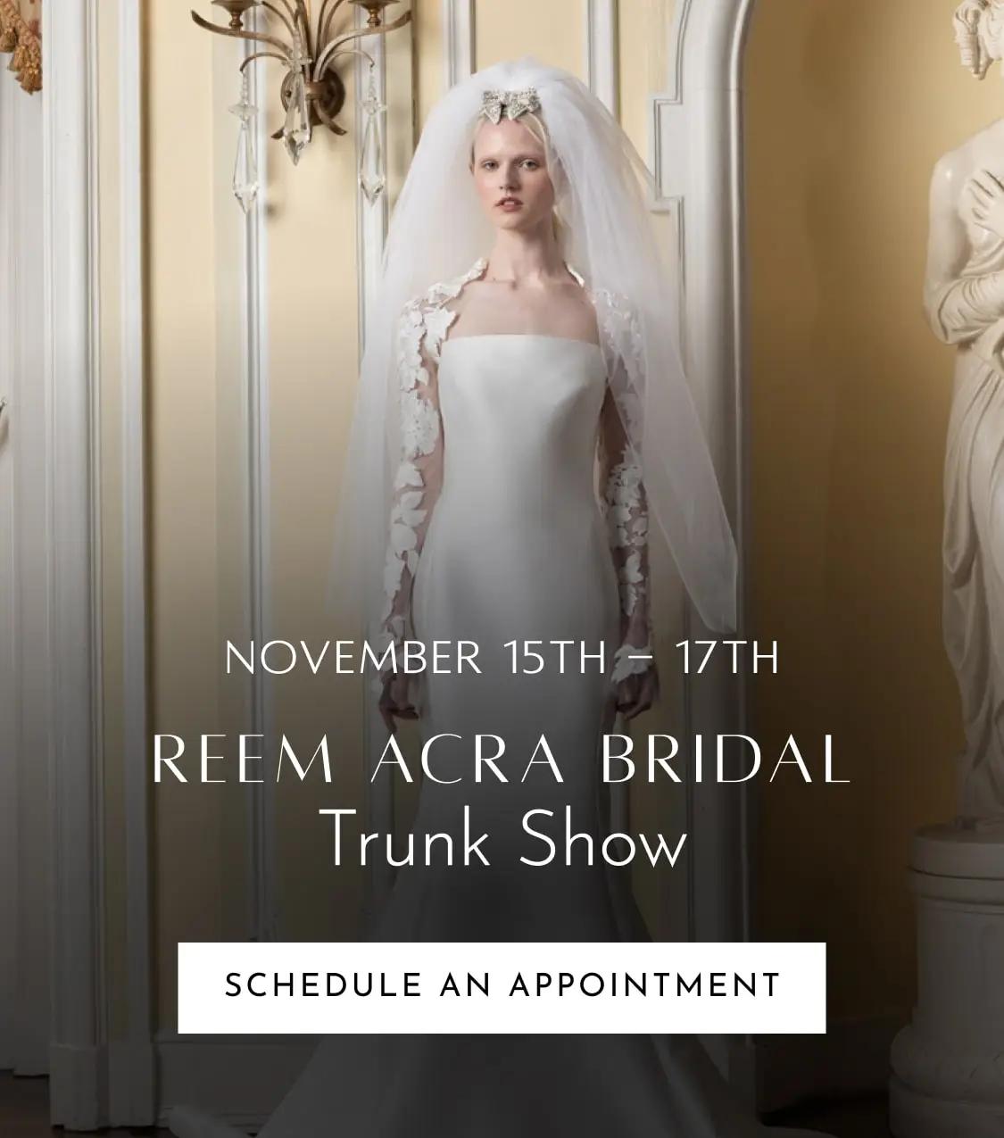 Reem Acra Bridal Banner for Mobile