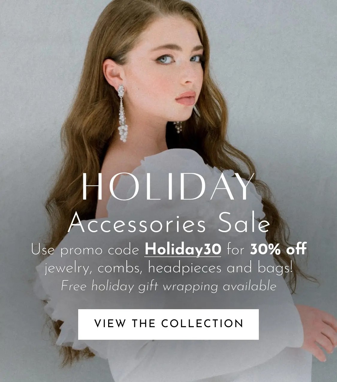 Holiday Accessories Sale Mobile Banner